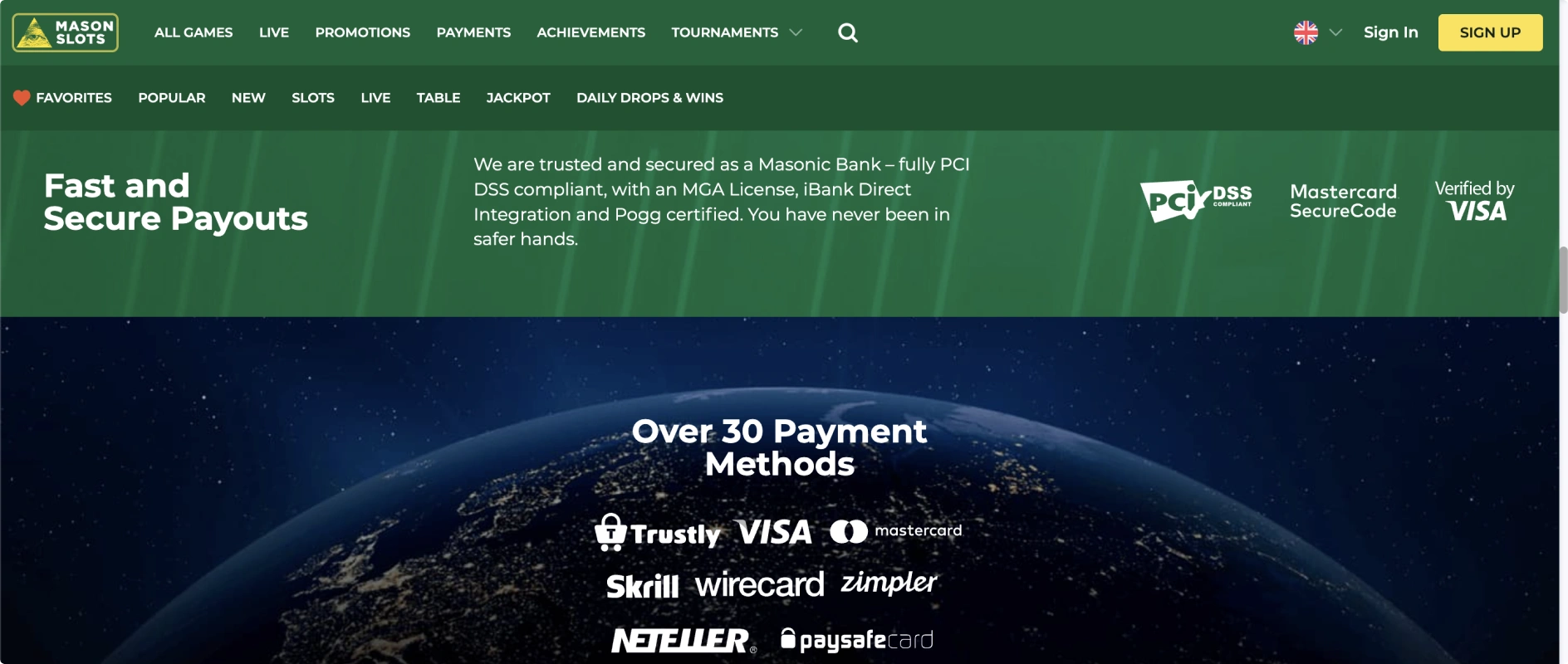 Mason Slots Games Mason Slots Games